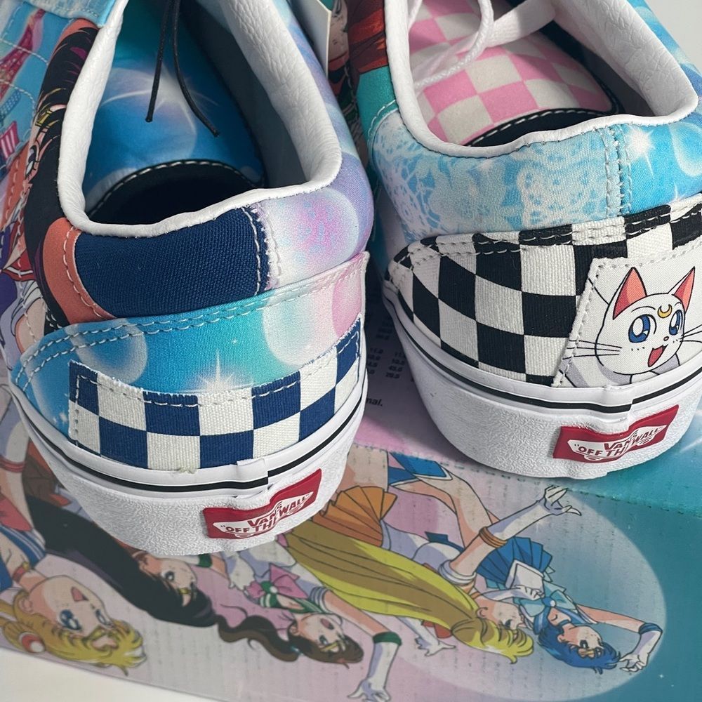 Vans Old Skool Pretty Guardians Sailor Moon Sneakers Brand New With Tags - Picture 10 of 15